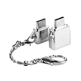 Đầu Chuyển USB Sang Type-C & Micro Sang Type-C Với Móc Khóa