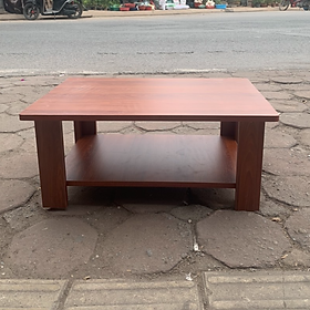 Mua Bàn ăn bàn trà gỗ công nghiệp 2 tầng