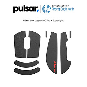 Mua Miếng dán chống trượt Pulsar Supergrip - Grip Tape Precut for Logitech G Pro X Superlight - Hàng Chính Hãng