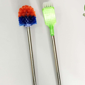 Mua Cọ bồn cầu đầu tròn cán inox dễ dàng tháo lắp-màu ngẫu nhiên