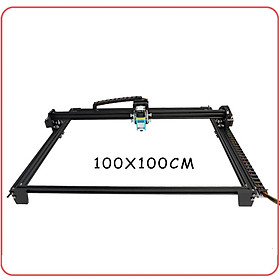 Mua Combo Máy Cắt  Khắc Laser Mini 100x100 100100 màu đen( bảng khắc siêu rộng 1M2)+ Đầu laser tùy chọn