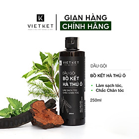 Dầu gội bồ kết hà thủ ô VIETKET 250ml - Làm sạch tóc, nuôi dưỡng từ chân tóc đến ngọn tóc chắc khỏe