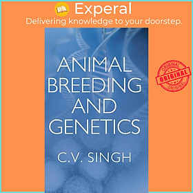 Ảnh bìa Sách - Animal Breeding and Genetics by C.V. Singh (UK edition, hardcover)