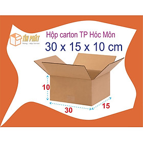 Combo 10 hộp carton 30 x 15 x 10