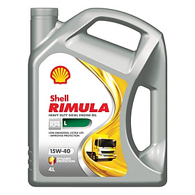 Nhớt Xe Shell Rimula R4 X 15W-40 4L