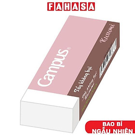 Gôm Tẩy Không Bụi Kusumi - Campus ER-KUS-40 (Mẫu Màu Bao Bì Giao Ngẫu Nhiên)