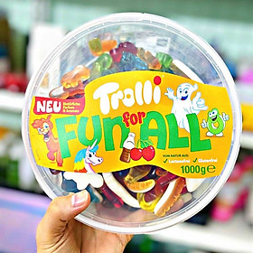 Kẹo Dẻo Trolli Fun For All hộp 1kg của Đức