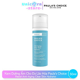 Kem Dưỡng Ẩm Dành Cho Da Nhạy Cảm Và Lão Hóa Paula's Choice Resist Anti – Aging Clear Skin Hydrator (50ml)