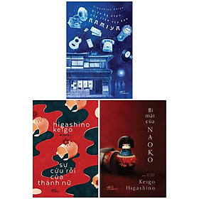 Combo sách bí mật của naoko + sự cứu rỗi của thánh nữ + điều kỳ diệu của tiệm tạp hóa