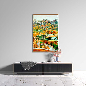 Mua Tranh canvas phong cách sơn dầu - Phong cảnh Thung lũng - PC030