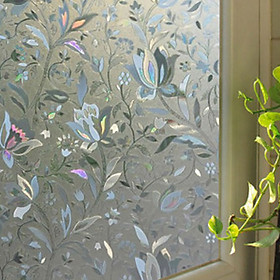 Miếng Dán Trang Trí Cửa Kính Có Hoạ Tiết Tinh Tế