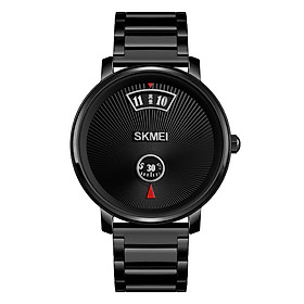 Đồng hồ Quartz Thể thao Đơn giản Thời trang Hiển thị Giờ phút Dây đeo Lưới 3ATM Nam chống thấm nước SKMEI 1490
