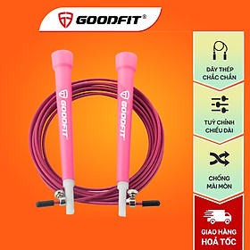 Dây nhảy thể lực chính hãng GoodFit GF904JR lõi thép siêu bền, hỗ trợ tập thể dục giảm cân, đốt mỡ