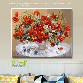 Mua Tranh treo tường tự tô màu số hóa DALI Tranh Hoa H037