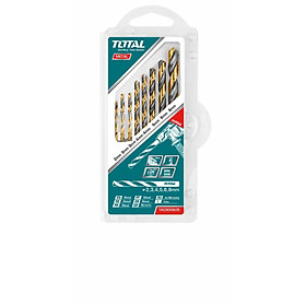 BỘ MŨI KHOAN KIM LOẠI 8 CHI TIẾT TOTAL TACSD0801