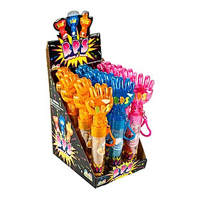 Kidsmania Rps Mua Lốc 12 Kẹo đồ chơi Kidsmania RPS Búa Kéo Bao 11gr