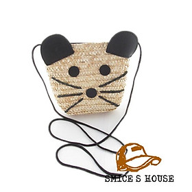 TÚI CÓI ĐEO CHÉO HÌNH CHÚ CHUỘT CHO BÉ VÀ MẸ SIÊU DỄ THƯƠNG ĐI CHƠI ĐI BIỂN SIZE NHỎ - SMICE HOUSE