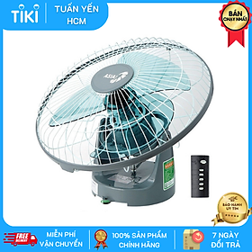 Quạt đảo trần Asia X16002 có điều khiển từ xa công suất 55W - Hàng chính hãng