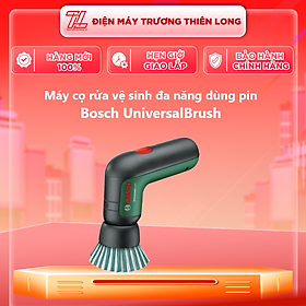 Máy cọ rửa vệ sinh đa năng dùng pin sạc Bosch Universal Brush - Chính Hãng - 06033E0050