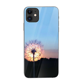 Ốp lưng dành cho điện thoại iPhone in họa tiết Hoa bồ công anh trước hoàng hôn