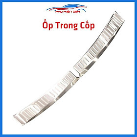 Ốp chống trầy cốp CX5, CX-5 2018-2019-2020-2021-2022 inox sáng bóng bảo vệ xe chống va đập