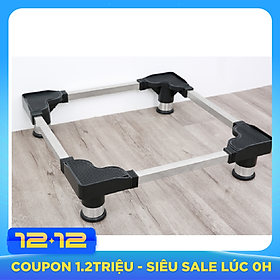Chân để máy giặt tủ lạnh inox đa năng hàng cao cấp