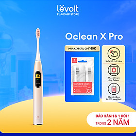 Mua Bàn Chải Điện Oclean X Pro | Màn Hình Cảm Ứng Thông Minh | Chống Nước IPX7 | Tùy Chính Kế Hoạch Chải | Hàng Chính Hãng