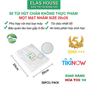 Mua Túi hút chân không thực phẩm một mặt nhám rộng 20cm dài 25cm