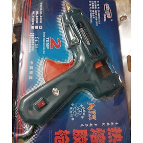 Mua Súng bắn keo nến to xanh đậm ( tặng kèm 3 cây keo nến to )