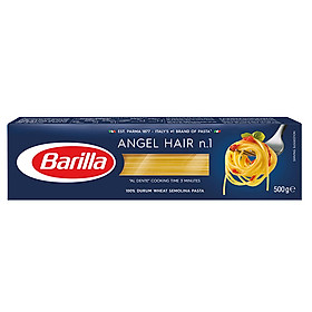 Mì Ý Barilla Sợi Hình Ống Angel Hair (500g)