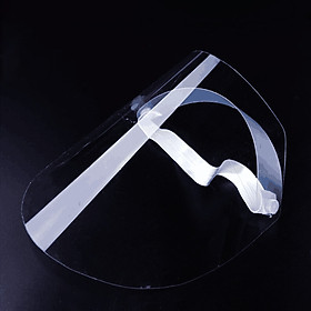 Multifunctional Transparent Masks Baffle Block Anti Droplet Dust-proof Protect Full Face Covering Mask Visor Shield