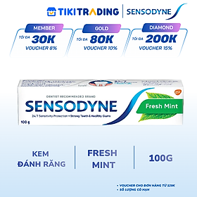 Kem đánh răng Sensodyne Freshmint 100g
