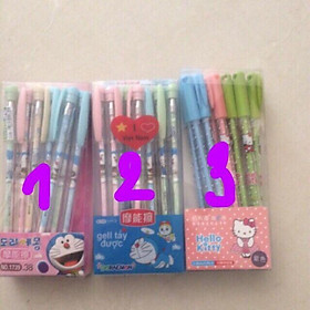 Combo 8 hộp bút gel tẩy được