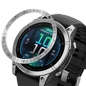 Vòng Kim Loại Bảo Vệ Viền Bezel Cho Garmin Fenix 8 AMOLED Size 47mm/51mm - Hàng Chính Hãng