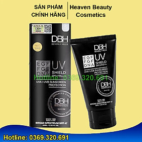 Kem Chống Nắng DBH EGF UV Shield SPF50 PA+++ 60ml