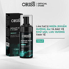 Dung Dịch Vệ Sinh Nam Dạng Bọt Oriss Men - 120ml/chai