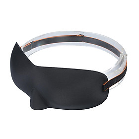 Comfotable Sleep Mask 3D Contoured Total Blackout Eye Mask Airplane Travel Eye Mask Breathable Sleep Blindfold with