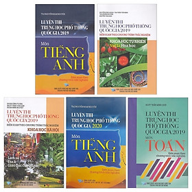 Combo Luyện Thi Trung Học Phố Thông Quốc Gia 2019 (Biên Soạn Theo Chương Trình Trắc Nghiệm) (Bộ 5 Cuốn)