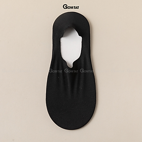 Tất lười nam GOMTAT chất liệu cotton hút ẩm khử mùi, êm chân, có đệm cao su chống tuột gót - HNA-OYU-1501-1DOI