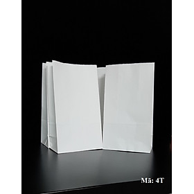 TÚI GIẤY ĐỰNG THỰC PHẨM TRỰC TIẾP, TÚI GIẤY KRAFT, 13x8x24cm, 100 CÁI