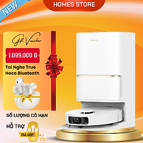 Mua Robot Hút Bụi Lau Nhà Dreame L30s Ultra Xòe Giẻ Giặt Sấy Giẻ Nước Nóng Khử Khuẩn Ion  Camera AI Lực Hút 11.000 Pa - Hàng Chính Hãng