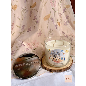 Mua (BBW 3 bấc) Nến thơm Bath and Body Works 3-wick candles 411g hàng Mỹ - Tone Summer hương hoa cỏ trái cây  trà bánh  kem