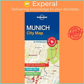 Sách - Munich City Map (Travel Guide) by Lonely Planet (US edition, paperback)