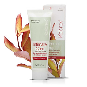 Kem Chăm Sóc Vùng Kín, Loại Bỏ Nấm Ngứa Candida Cho Nam và Nữ Kolorex Intimate Care Cream 50gram