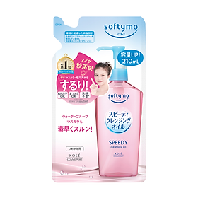DẦU TẨY TRANG LÀM SẠCH NHANH SOFTYMO (Túi Refill) 210ml