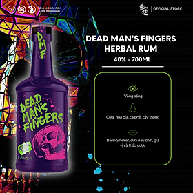 Rượu Dead Man's Fingers Herbal Rum 40% 700ml