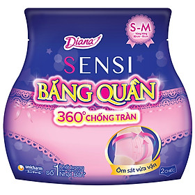 Băng Vệ Sinh Diana Băng Đêm Quần Size S-M-1807