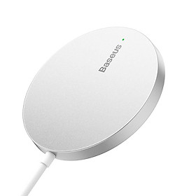 Mua Đế Sạc Nhanh 15W Không Dây Baseus Simple Mini3 Magnetic Wireless Charger Cho 12 13 14 - Hàng Chính Hãng