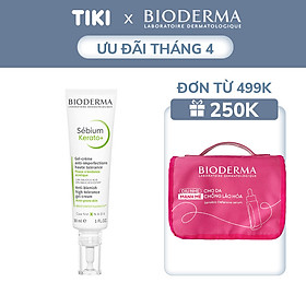 Kem dưỡng hỗ trợ giảm mụn chuyên sâu cho da mụn nhẹ đến trung bình Bioderma Sébium Kerato+ 30ml