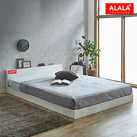 Giường thấp ALALA41 / Miễn phí vận chuyển và lắp đặt tận nơi/ Đổi trả 30 ngày/ Sản phẩm được bảo hành 5 năm từ thương hiệu ALALA/ Chịu lực 700kg